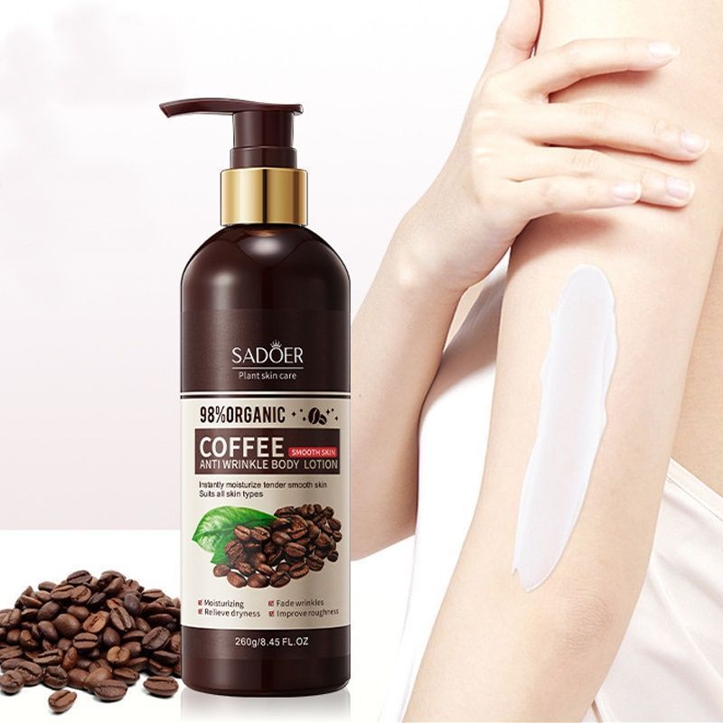 Moisturizes, Firms & Hydrates Skin Coffee Extract Body Lotion-001-SD00379