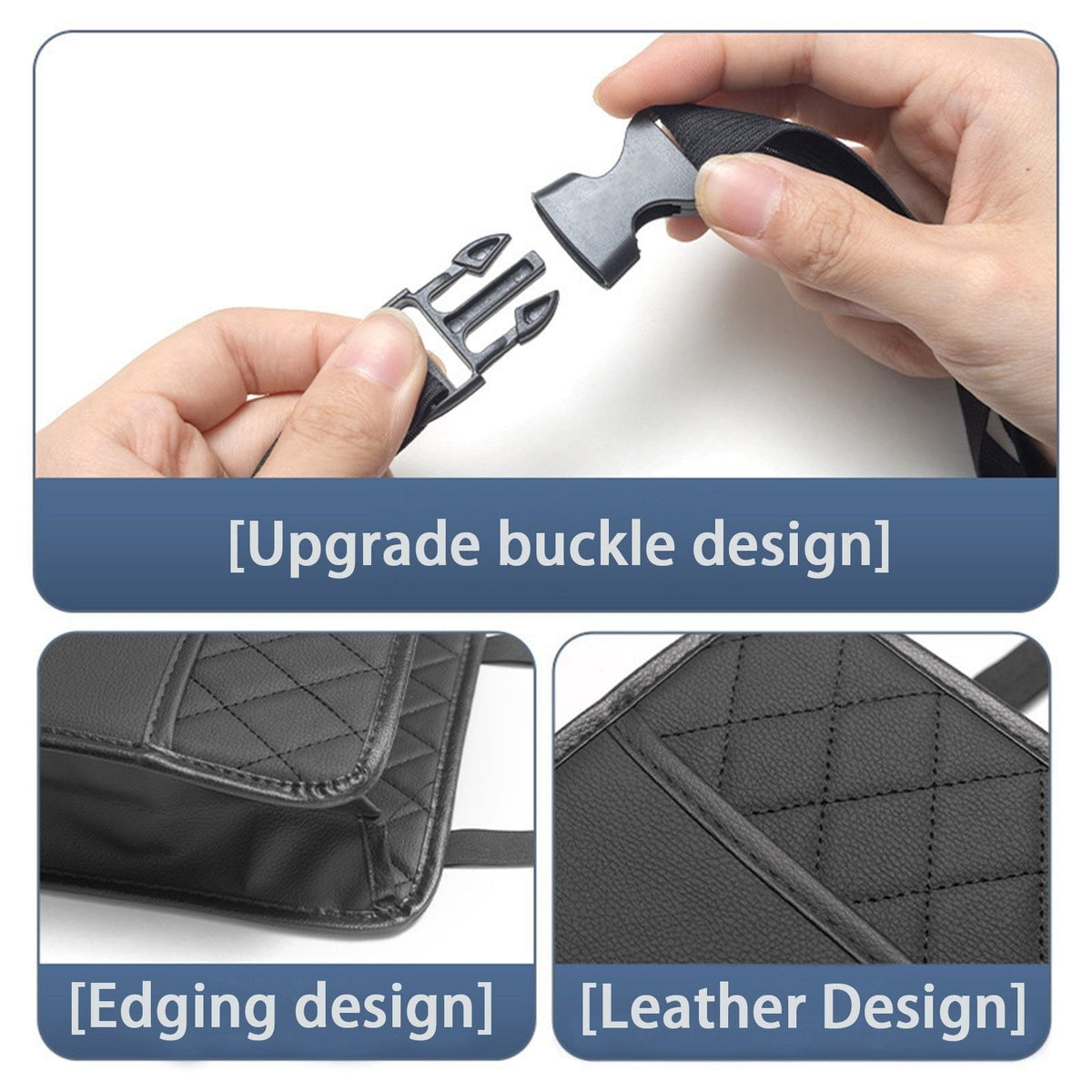 Car Backseat Organizer Auto Storage Bag Universal Vehicle Trash Bag