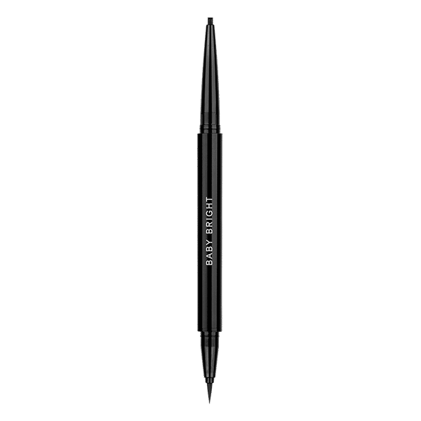UP AND DOWN DUO EYELINER 0.1G+0.35G BABY BRIGHT (M) #01 MIDNIGHT BLACK