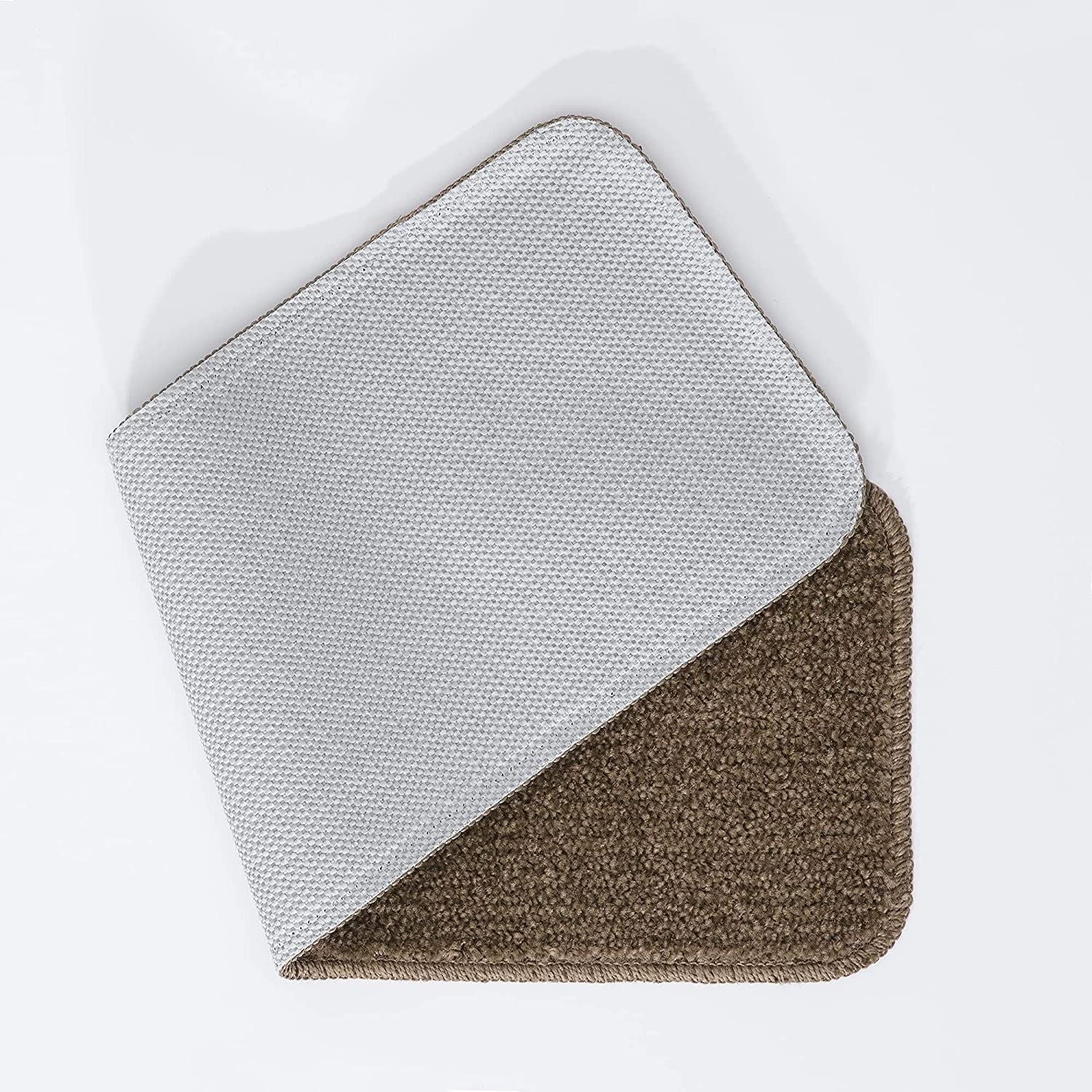 AIESY® Beautiful Microfiber Anti Slip Utility Ribbed Stair Treads