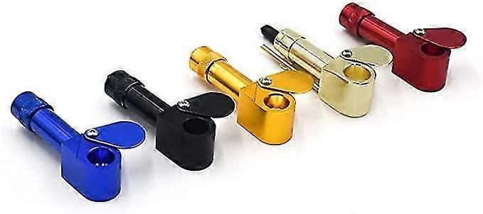 Portable Brass Proto Pipe CNC Machined Storage Tube with Poker Tool