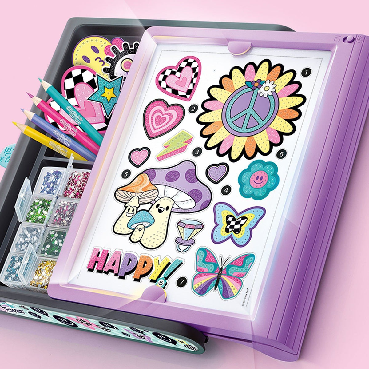 Diamond Art 3 in 1 LED Case