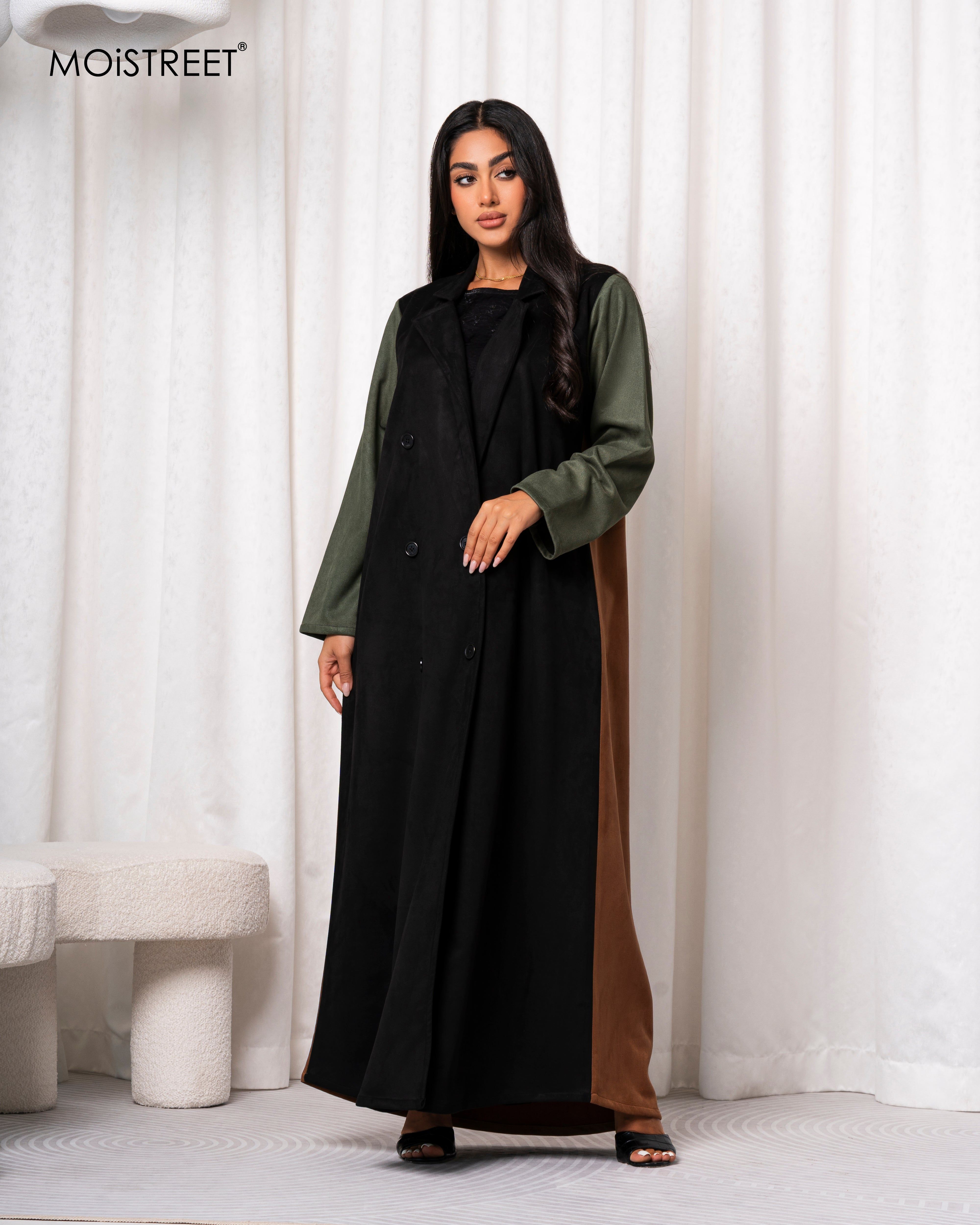 MOiSTREET Handmade Barbie Crepe Abaya