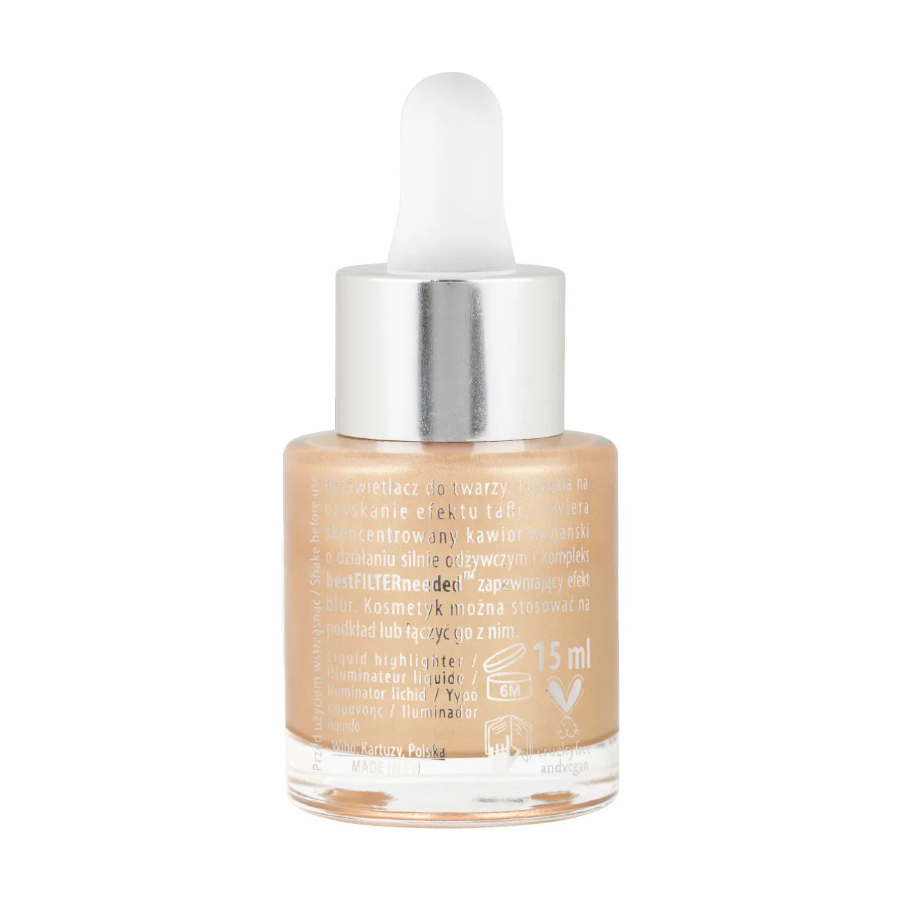 NAM Highlighter Diamond Drops Mixer No. 1, Moonlight, Illuminating Liquid Highlighter