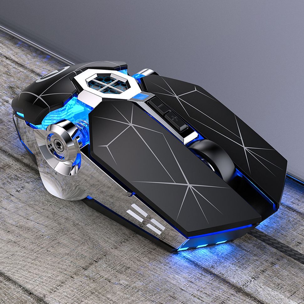 LED Optical PC Computer Wireless Rechargable Mouse For Gamping Competion