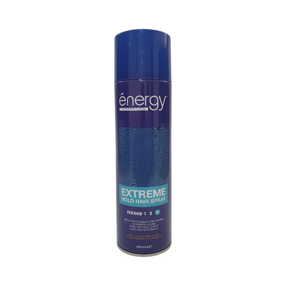 Energy Extreme Hold Hair Spray, 500ml