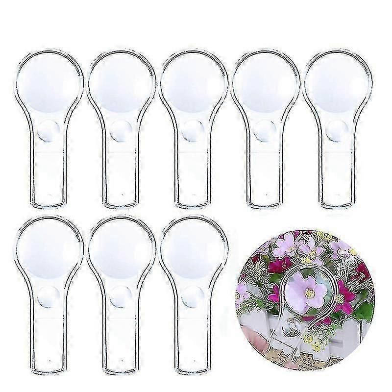 Plastic Magnifier, Mini Magnifying Glass 5x And 15x Handheld Reading For Kids Home, Classroom, Outd