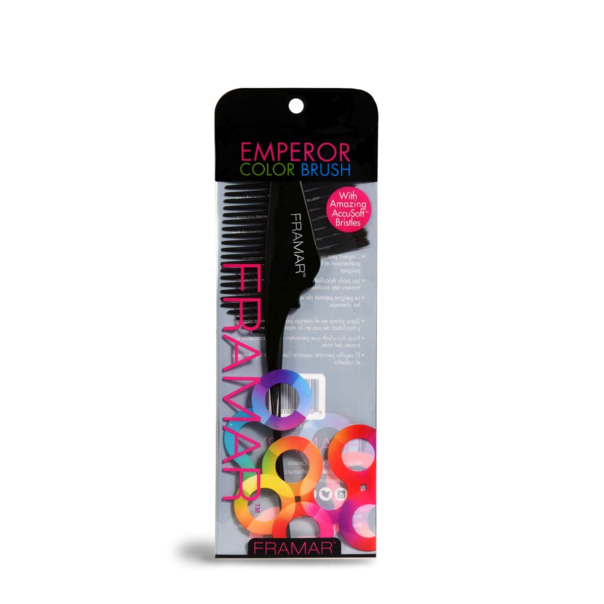 Framar Emperor Brush, Professional Wide Color Application Brush