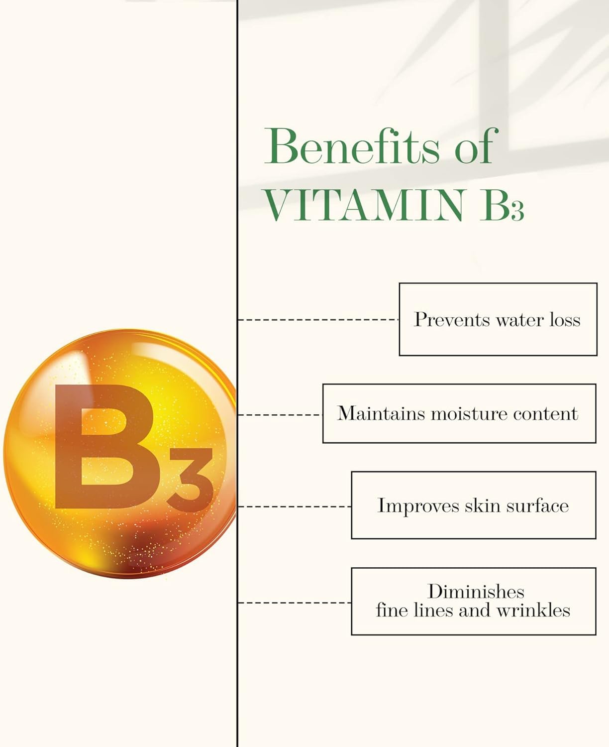 سيروم الوجه "Good Vibes" لإنارة البشرة بفيتامين C و B3 - 30 مل