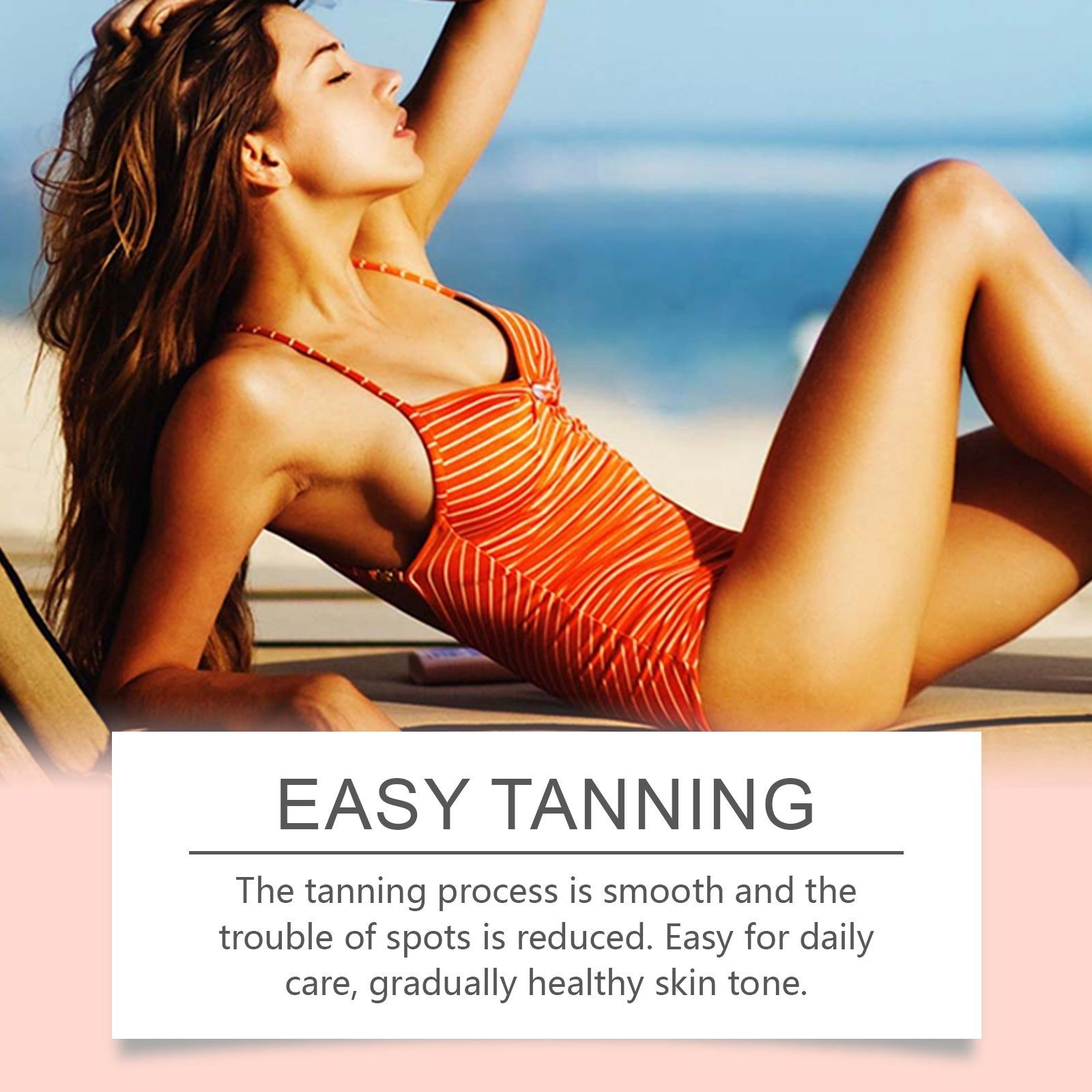 BushAid Tanning Health Drops for Body Care, Natural Skin Glow, Easy to Use ,60ml