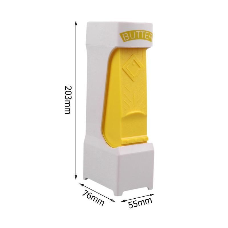 Butter Cutter One Click Cheese Stick Cutter Slice Dispenser With Stainless Steel Blade