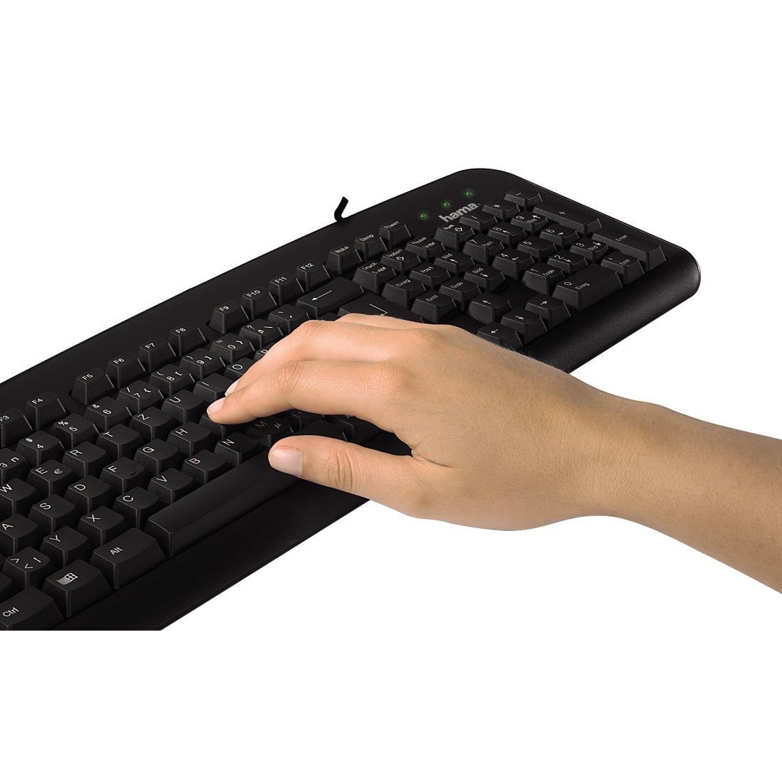 HAMA 57209 K212BASIC KEYBOARD BLACK