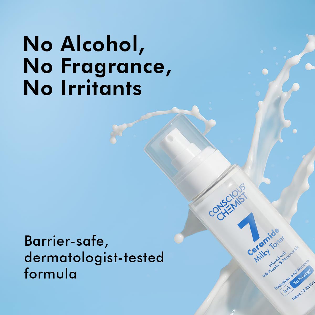 Conscious Chemist Hydrating Milky Face Toner | 100ml