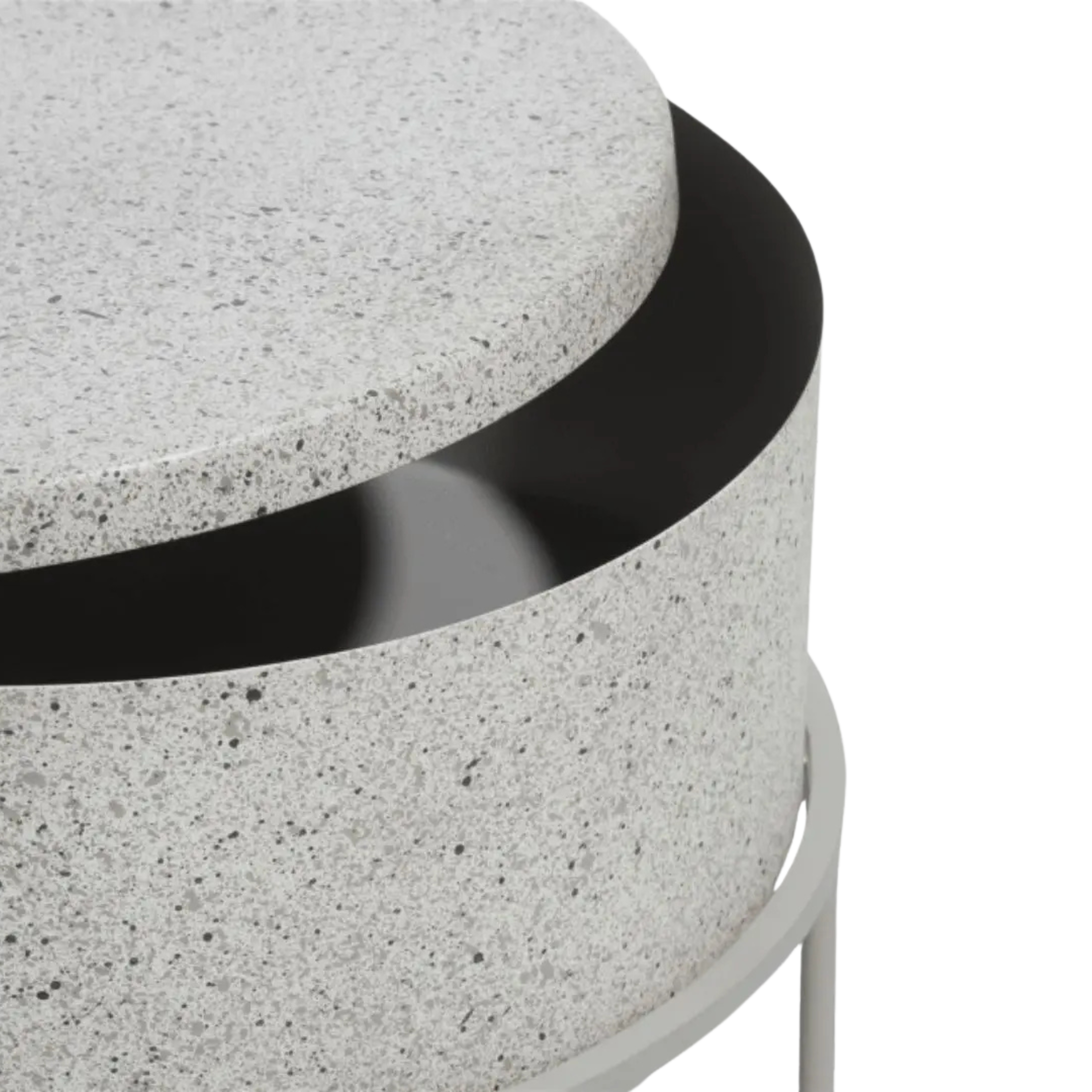 Fraya Side Table Terrazzo