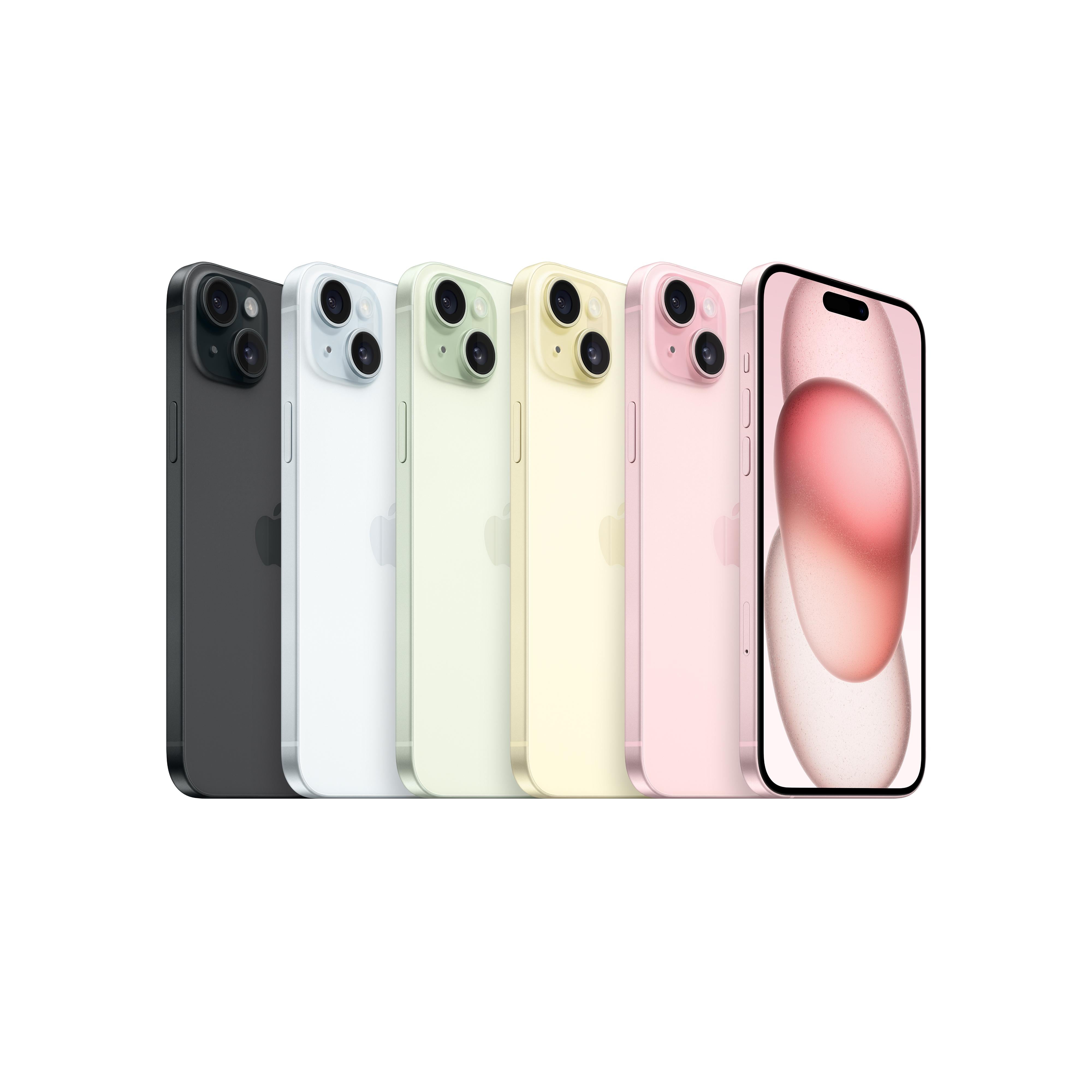 هاتف Apple iPhone 15 Plus 5G الذكي، سعة تخزين 128 جيجابايت