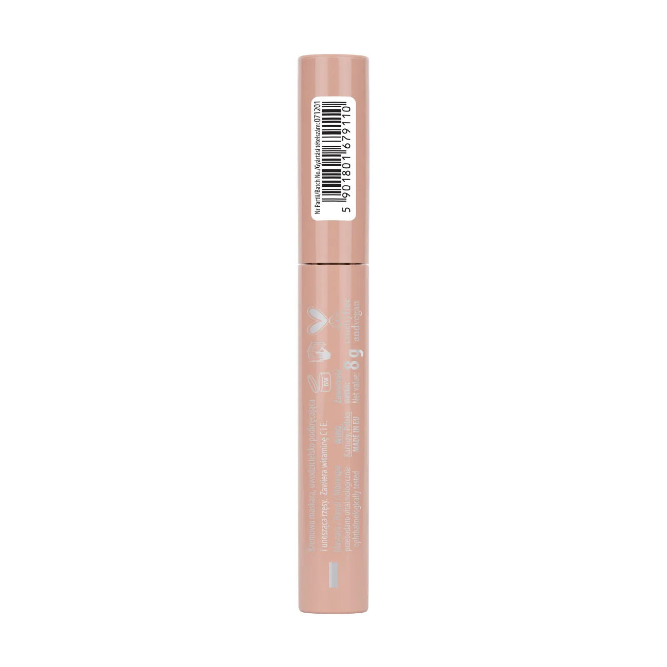 NAM Seductive Curl Mascara, Vegan Curl-Enhancing Mascara with Vitamin E & C, 8gm