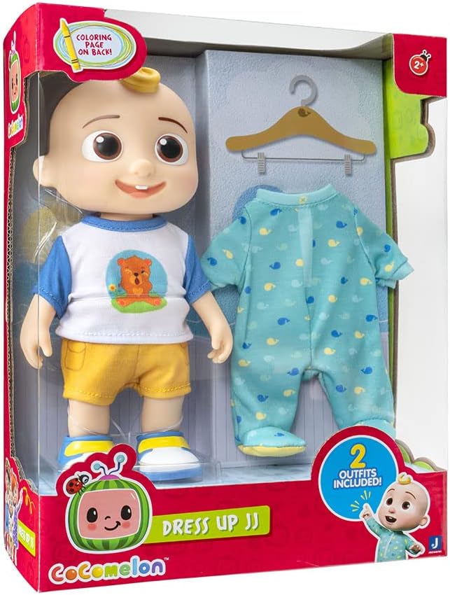 Cocomelon Doll Roto Dress Up JJ 9-Inch