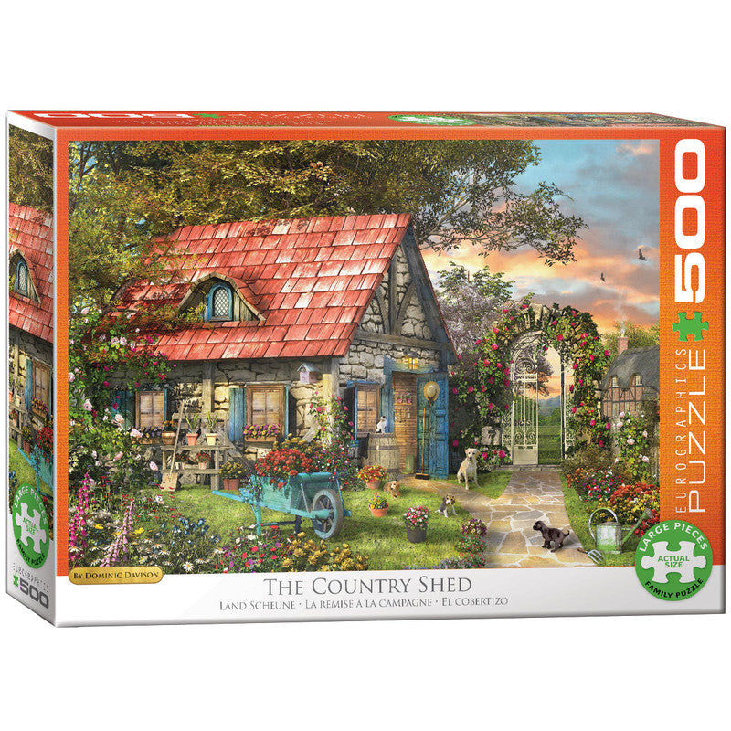 The Country Shed 500 Pieces Puzzle