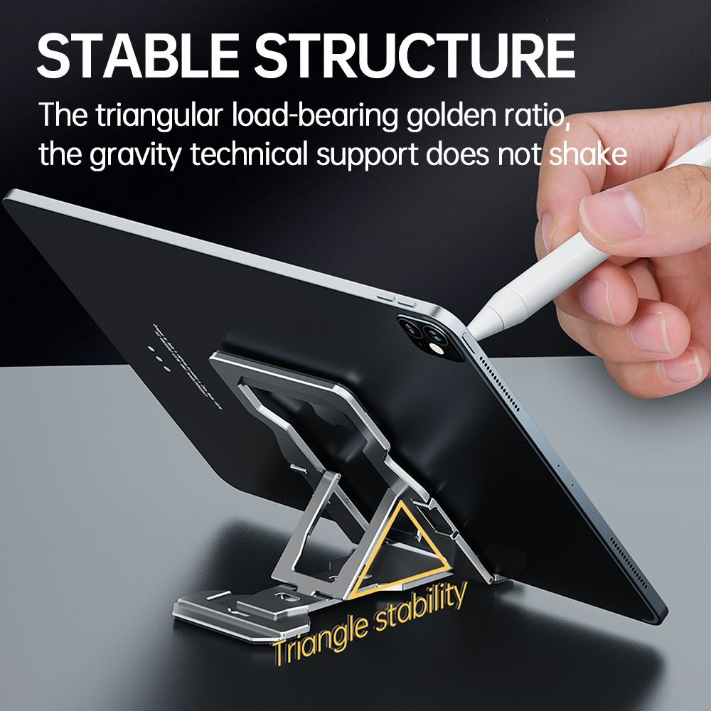 Foldable Mobile Phone Holder Ultra-thin Cradle Cell Phone Stand Phone Bracket Desk Stand