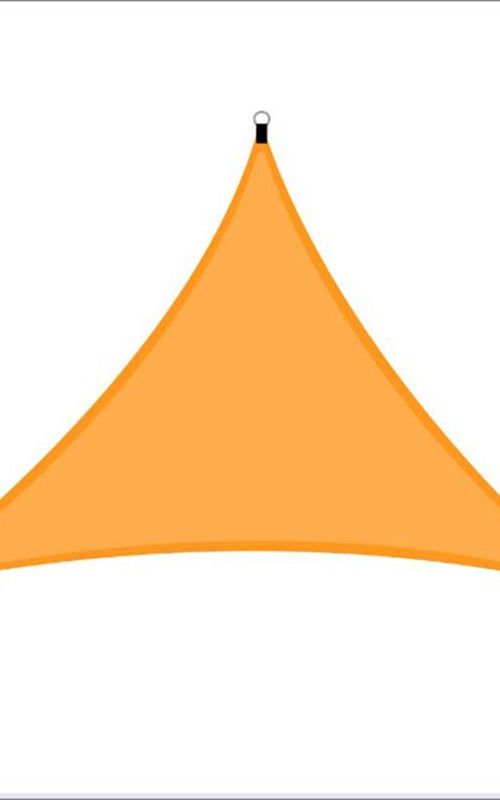 Triangle Sunshade Sail Canopy Patio Waterproof Tent UV Block Awning For Garden Backyard