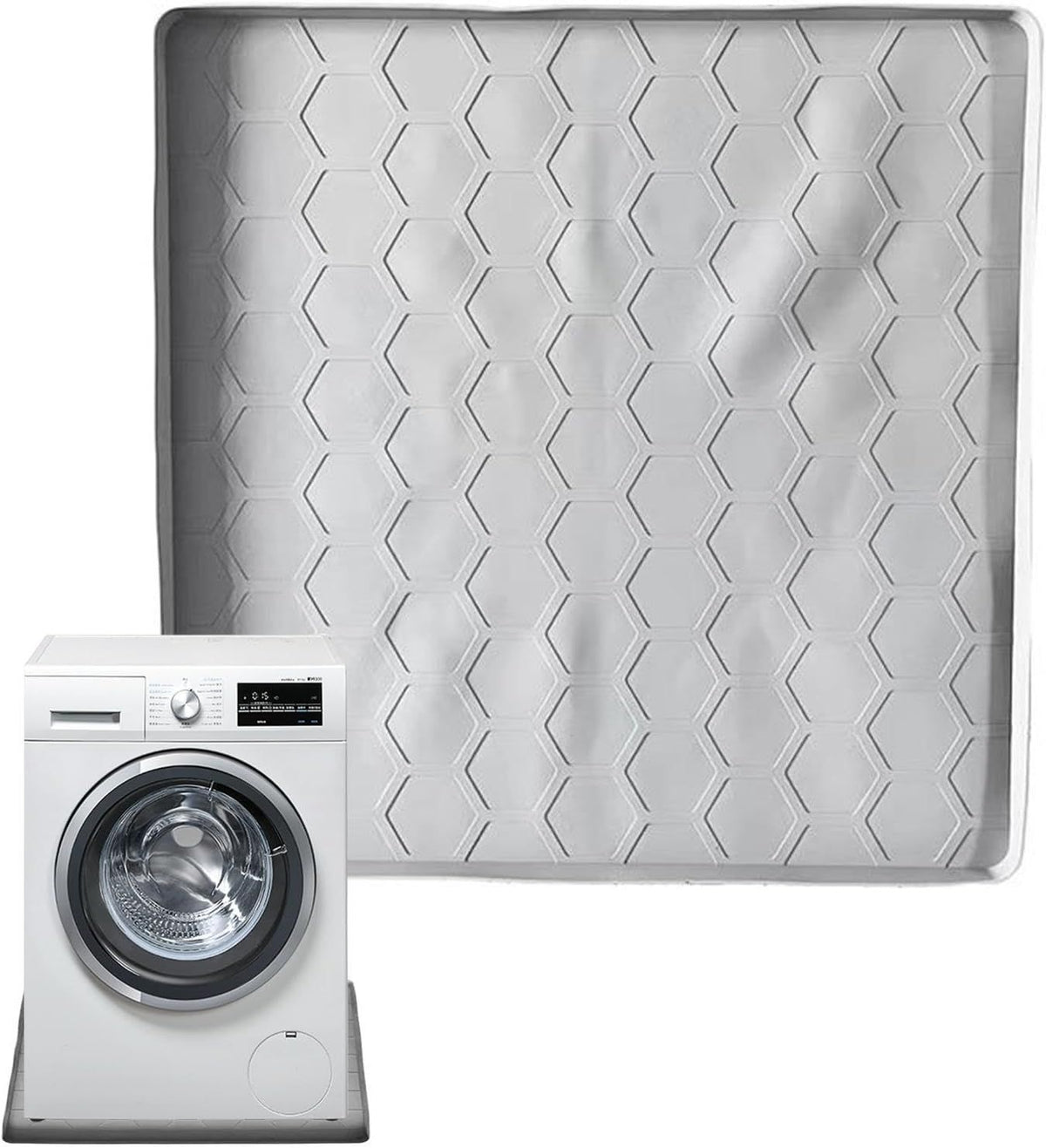 Washer Dryer Top Cover Silicone Waterproof Washing Machine Top Protector