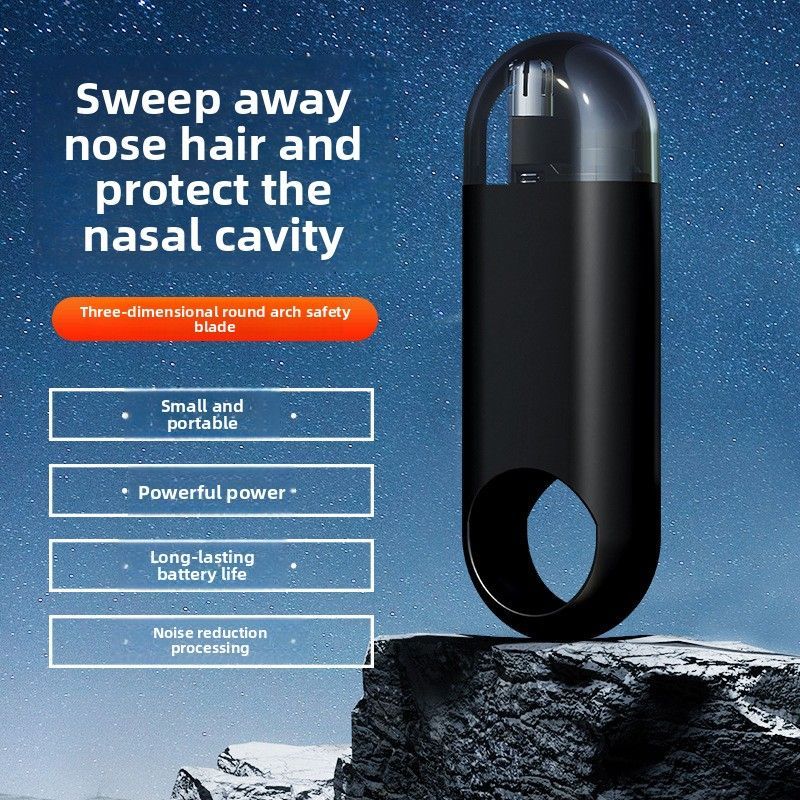 Mini USB Type-C Nose Hair Trimmer