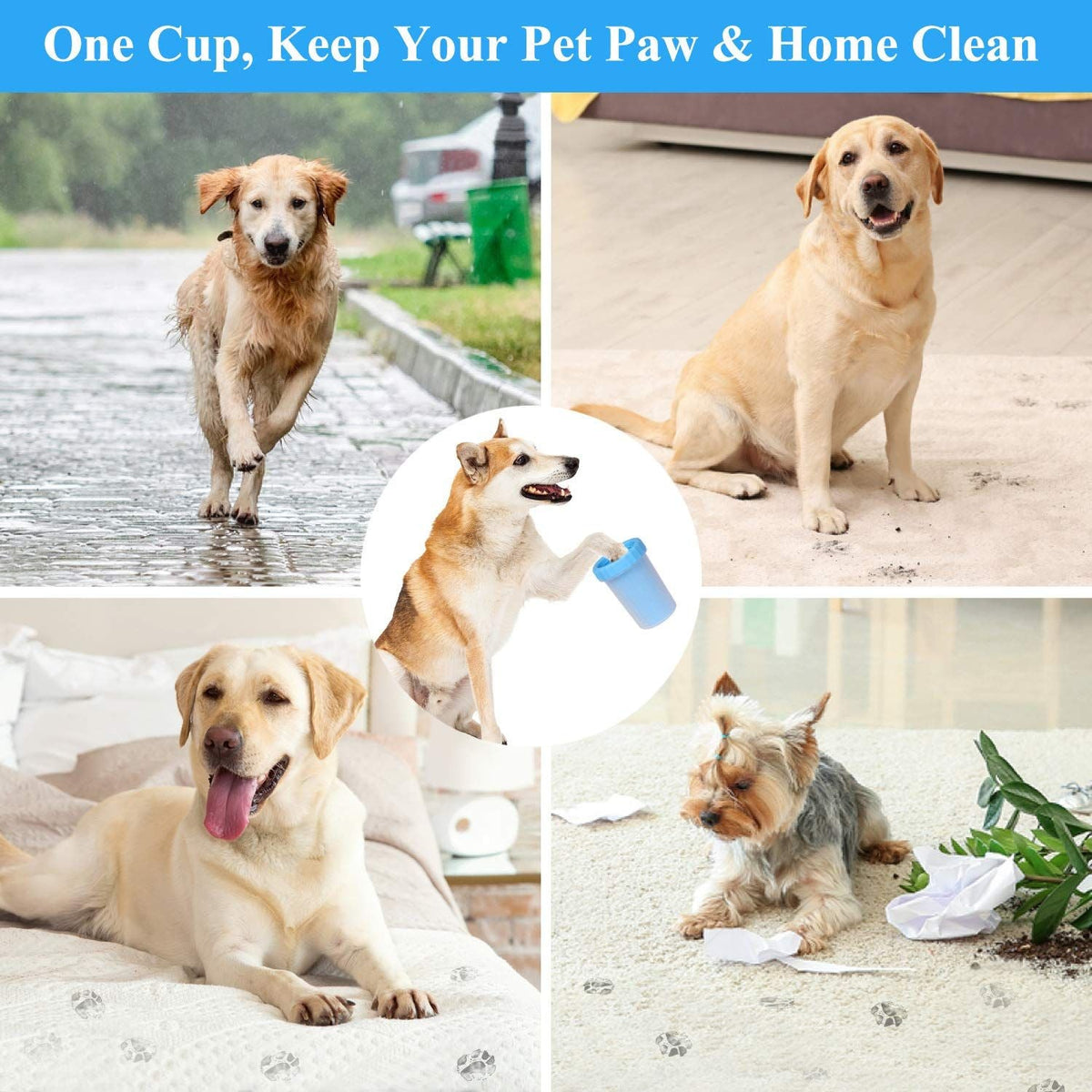 Dog Paw Washer Dog Paw Cleaner Pet Foot Washing Cup Pet Supplies