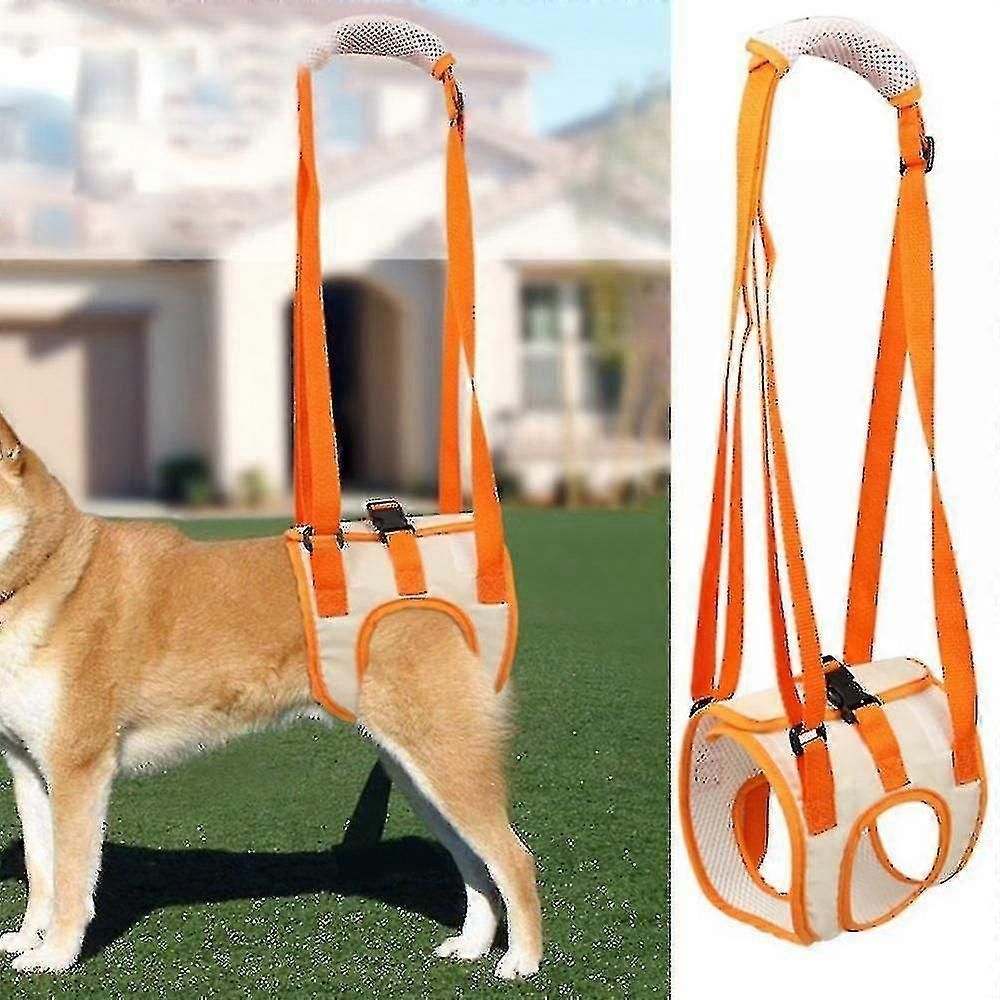 Dog Rear Support Lifting Harness Help Dogs With Injuries Arthritis, Hind Legs Stand Up, Disability Pet Rehabilitation Walking
