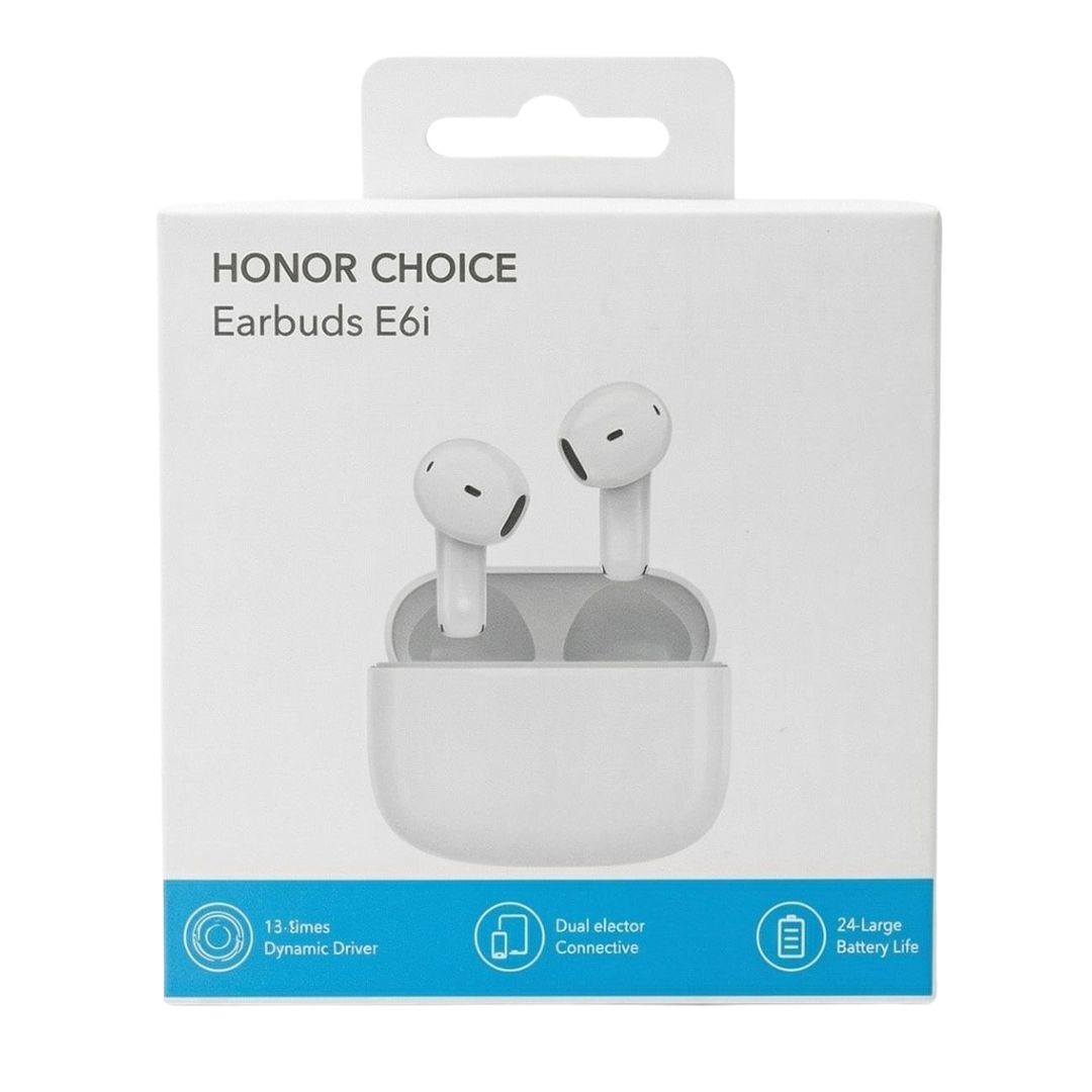 HONOR Choice E6i True Wireless Bluetooth Earbuds, White
