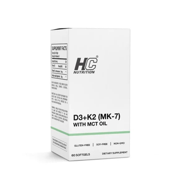 HC D3+K2  MK-7 60 CAP