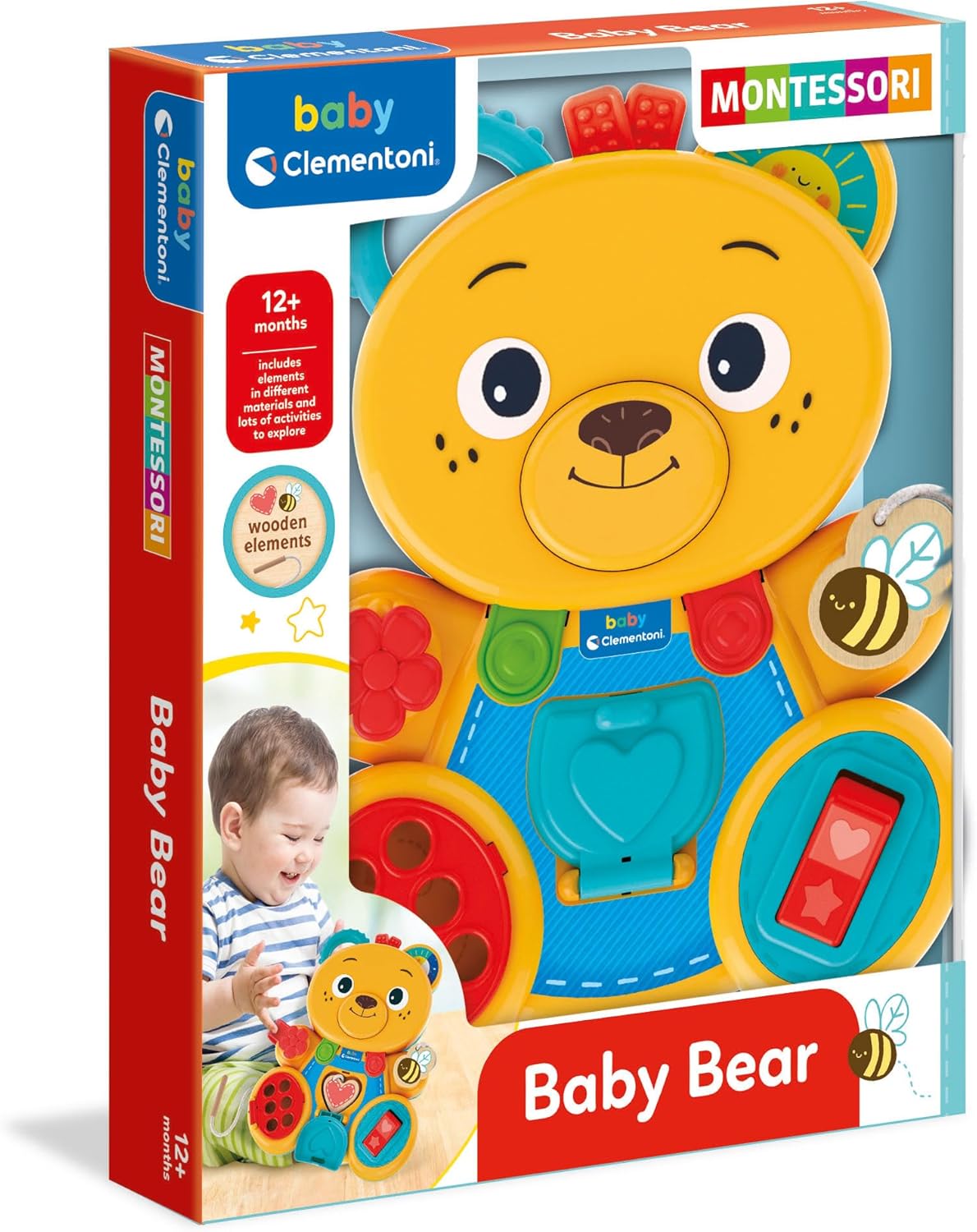 Baby Clementoni Baby Bear – Montessori Activity Toy