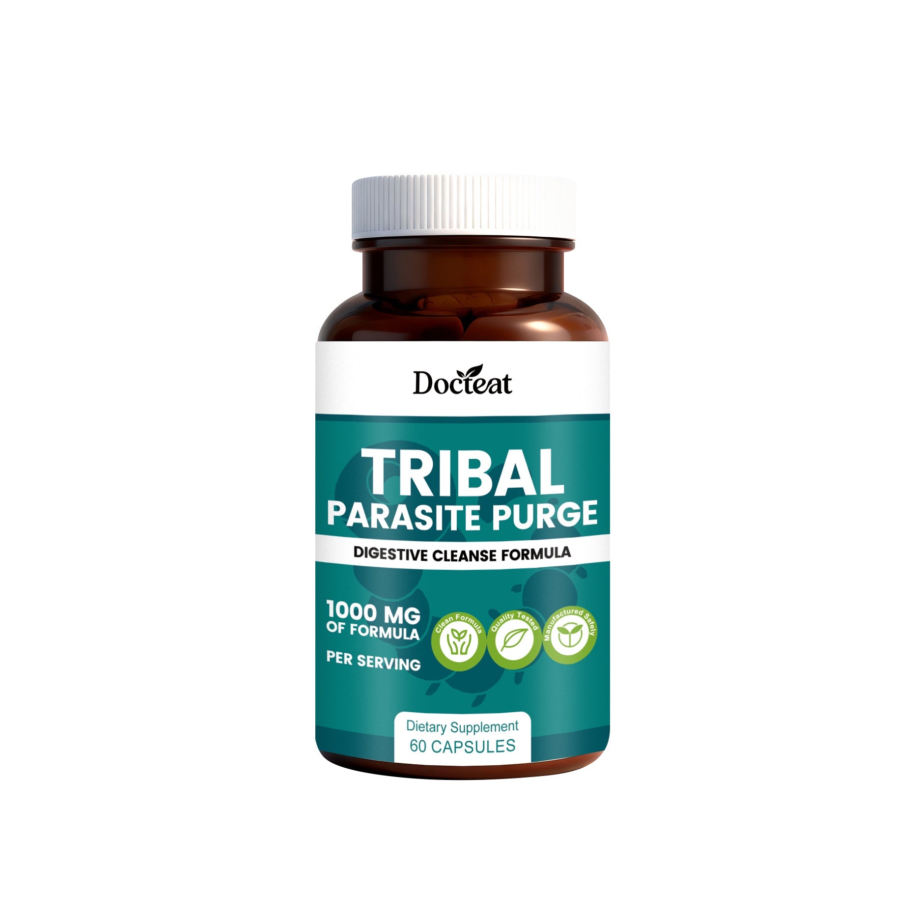 Boost Your Body Care, Daily Intestinal Support Capsules with Natural Ingredients ,60 capsules