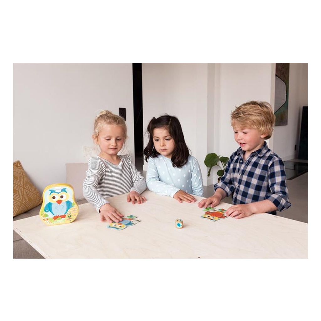 Owl Puzzling Game, In Contour Box