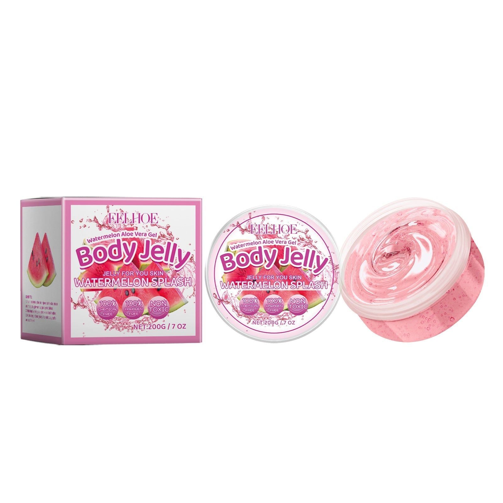 Body Care Gel, Moisturizing, Oil Control, Refreshing Aloe Vera, Skin Hydration ,200g