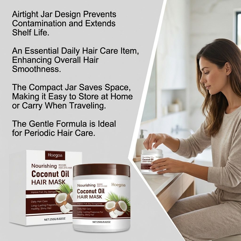 Coconut Hair Mask Deep Conditioning Treatment 250g