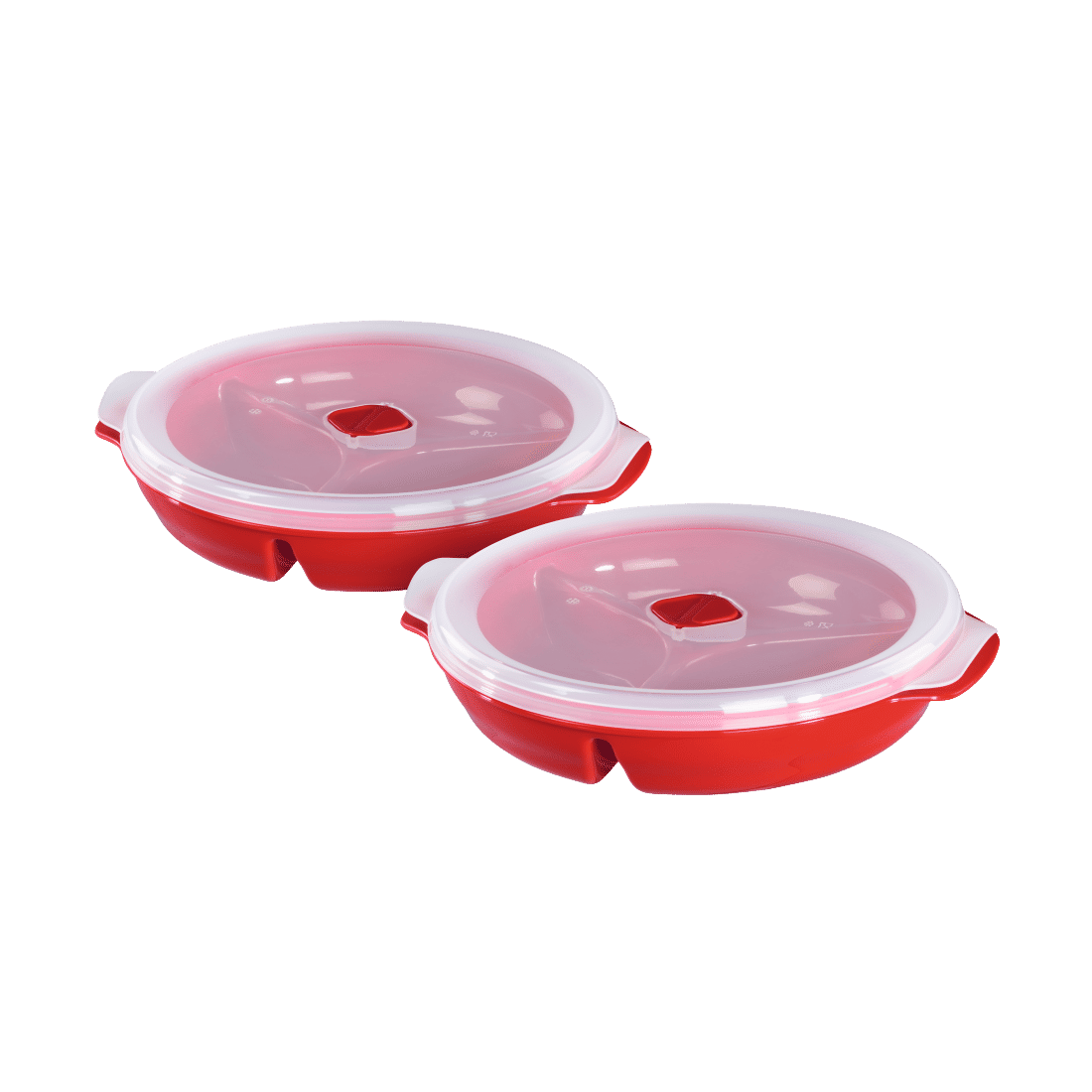 XAVAX 111464 Microwavable plate set, 2-piece