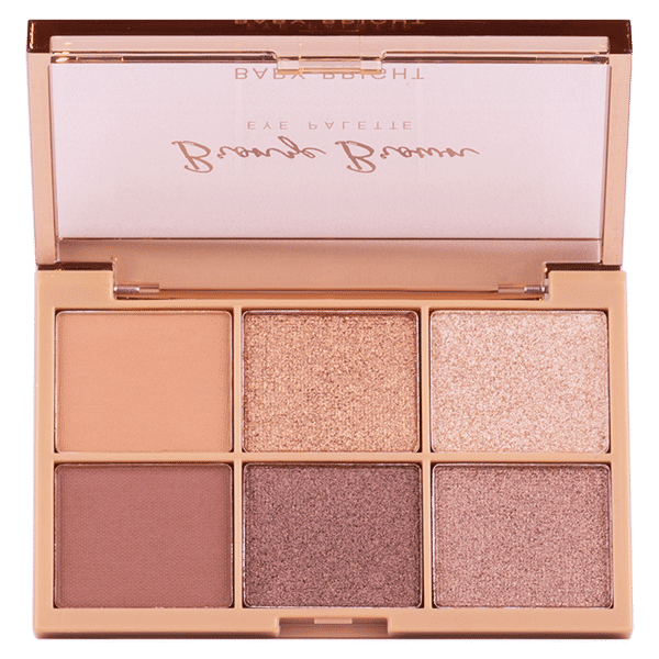 باليت ظلال عيون برونزية بنية 0.7 جرام × 6 ألوان بيبي برايت (M)