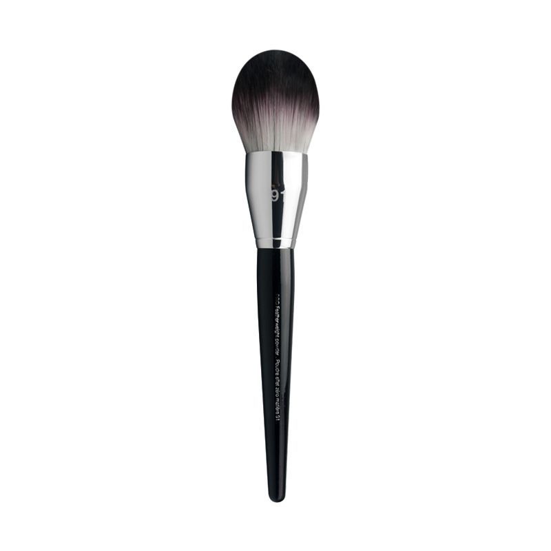 Powder Brush Big Face Blush Loose Powder Soft Fiber Hair Makeup Brush With Lid