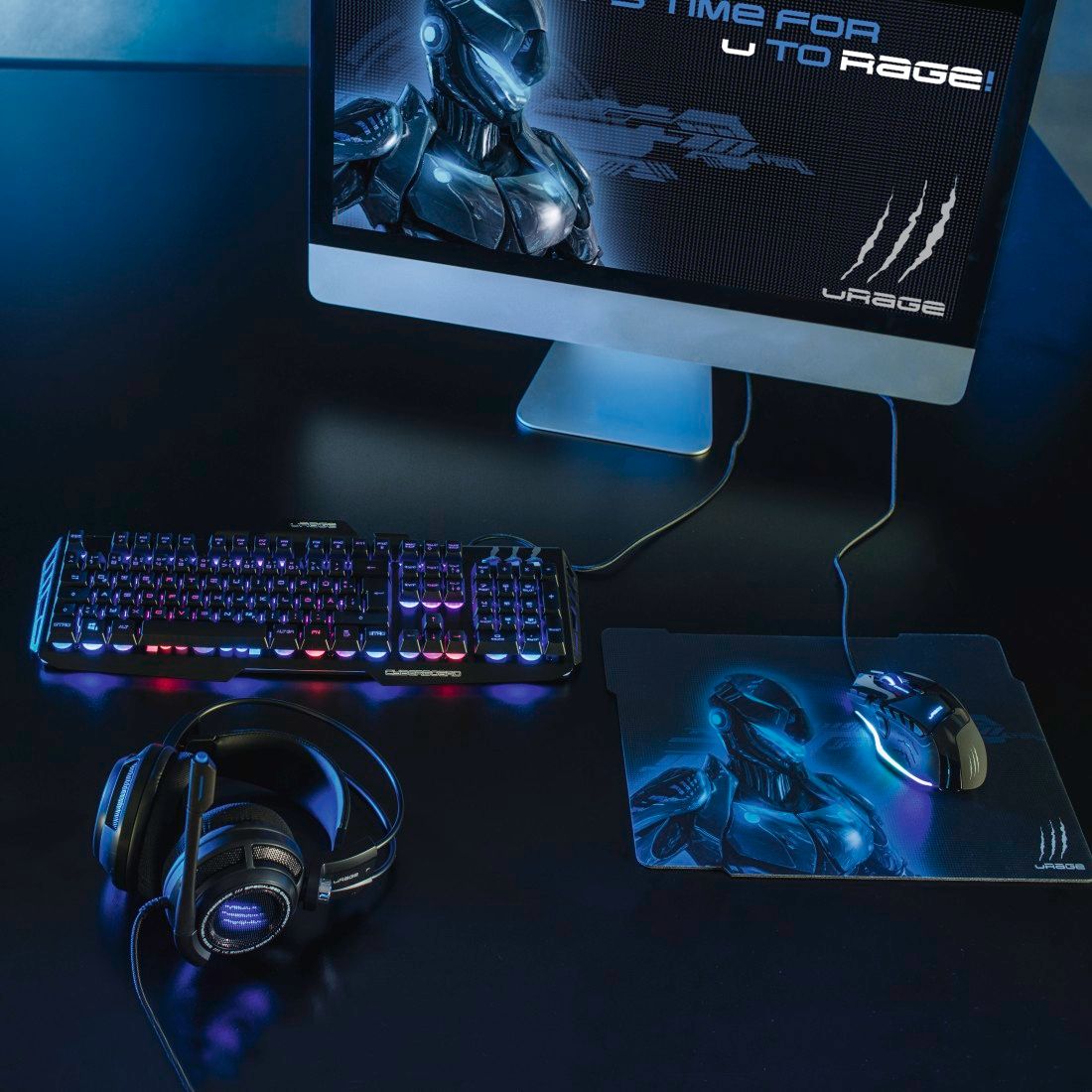 HAMA 113743 URAGE MOUSEPAD CYBERPAD