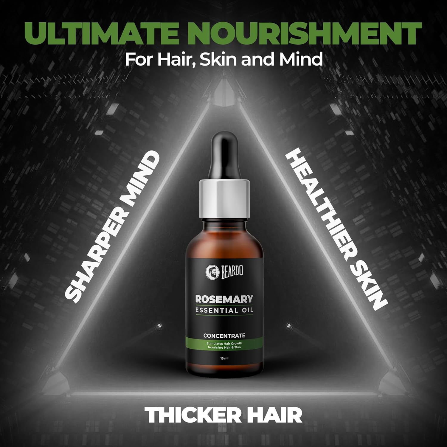 Beardo Rosemary Essential Oil 15ml