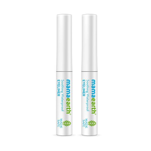 Mamaearth Soothing Waterproof Eyeliner 3.5 ml Pack of 2