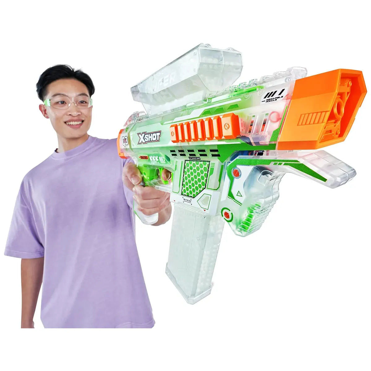X-Shot Hyper Gel Glow In The Dark (Medium)