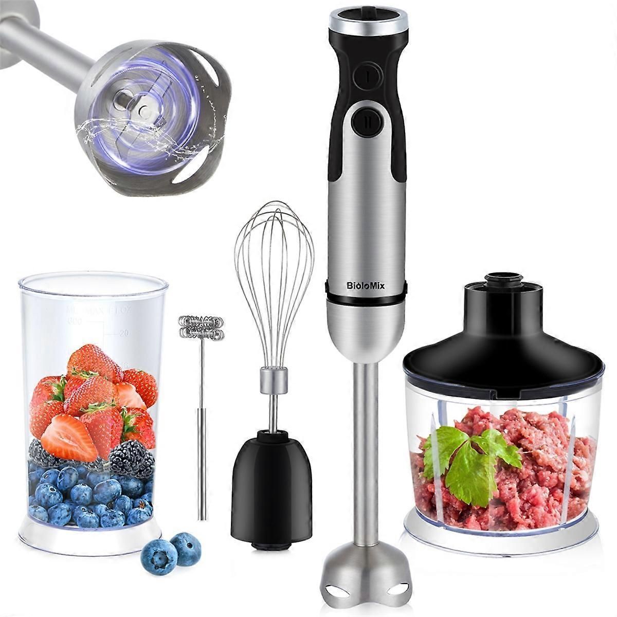 Hand Blender, Variable Speed Blender, Meat Grinder UK Plug