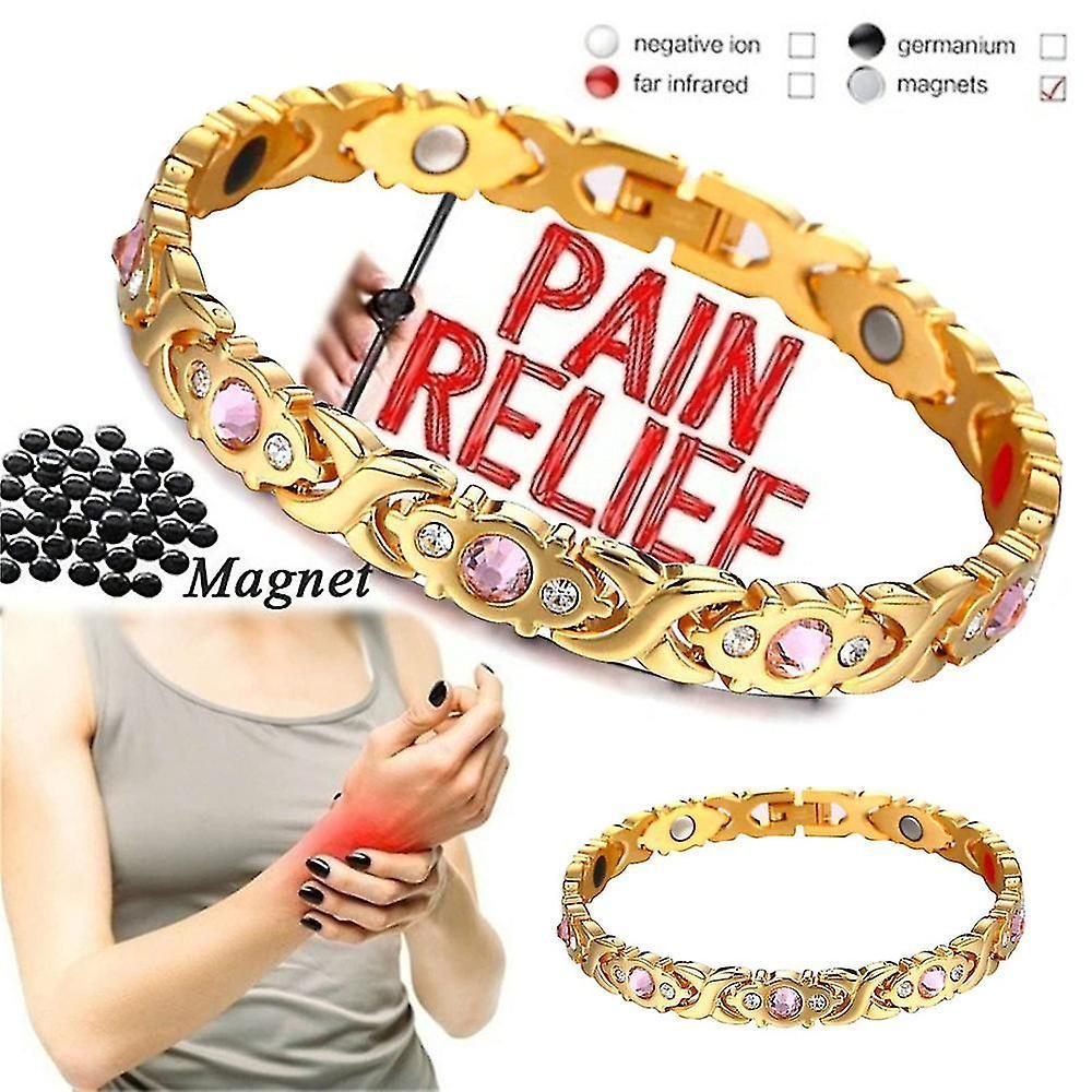 Men Women Magnetic Health Slimming Bracelet Healing Therapy Bangle Arthritis Pain Relief