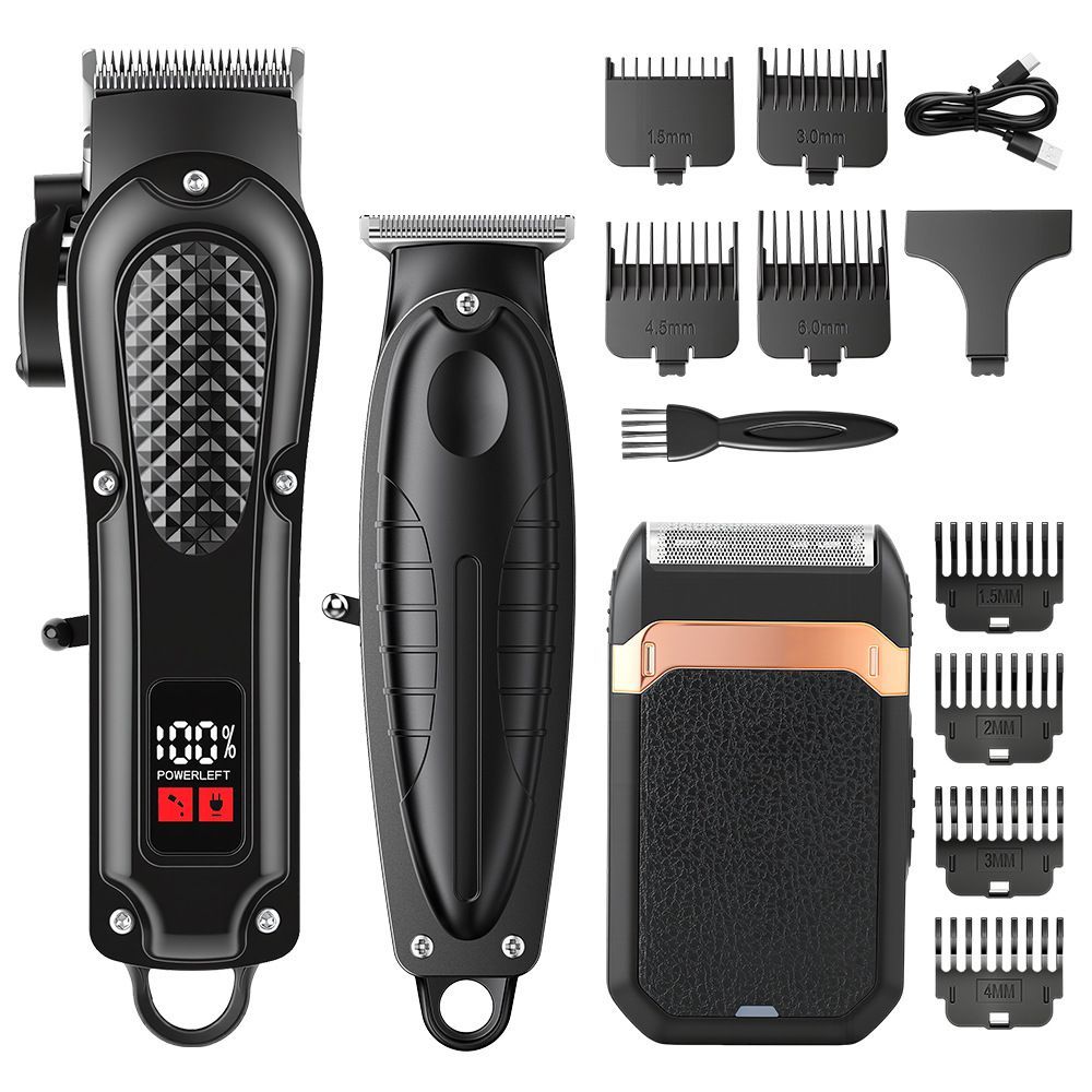 Rechargeable Hair Clipper Trimmer Kit
