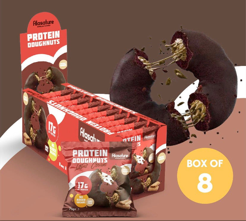 Alasature Protein Doughnuts – Lotus Cream