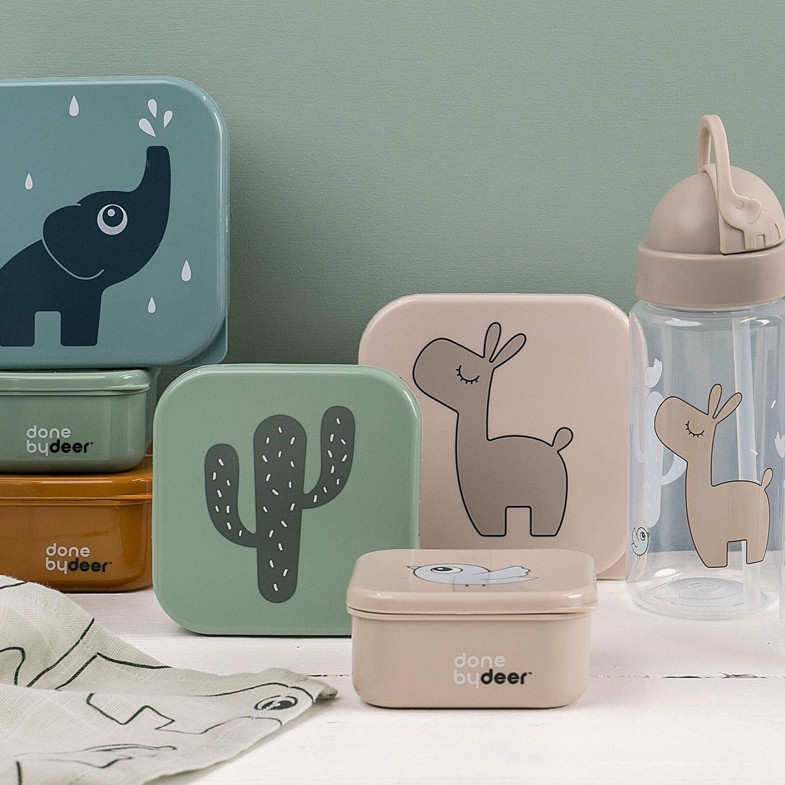 Done by Deer Straw bottle - Lalee - Sand - 350 ml