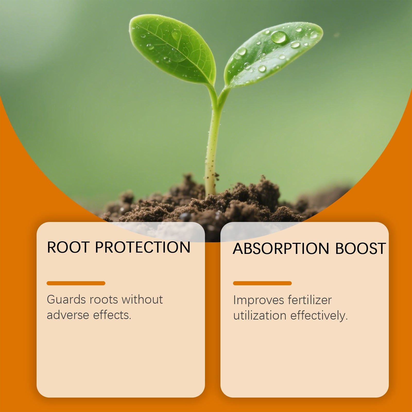 Boost Plant Growth Powder, Fertilizer for Root Protection, Soil Aeration, Crop Care ,100g