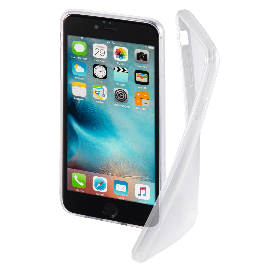 HAMA 177820 "Crystal Clear" Cover for Apple iPhone 7 Plus/8 Plus, transparent