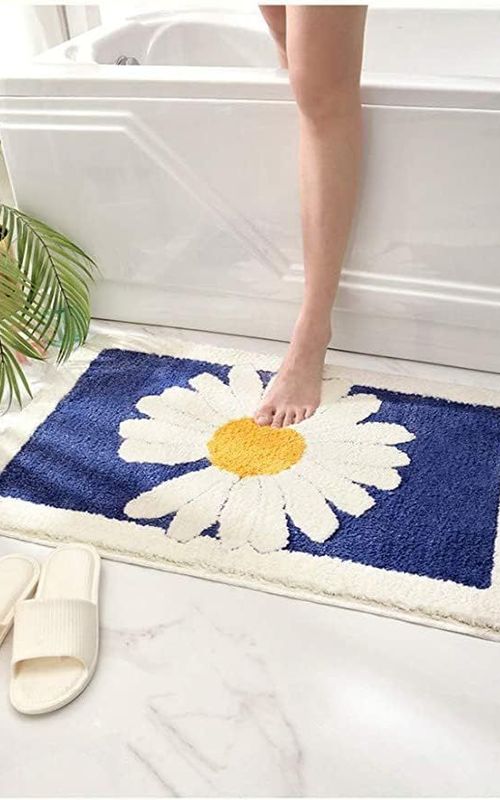 AIESY® Beautiful Luxury Ultra Soft Microfiber Shaggy Bath Mats